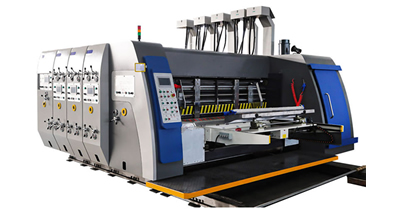 Máquina de Impresión Flexográfica y Troquelado Rotativo